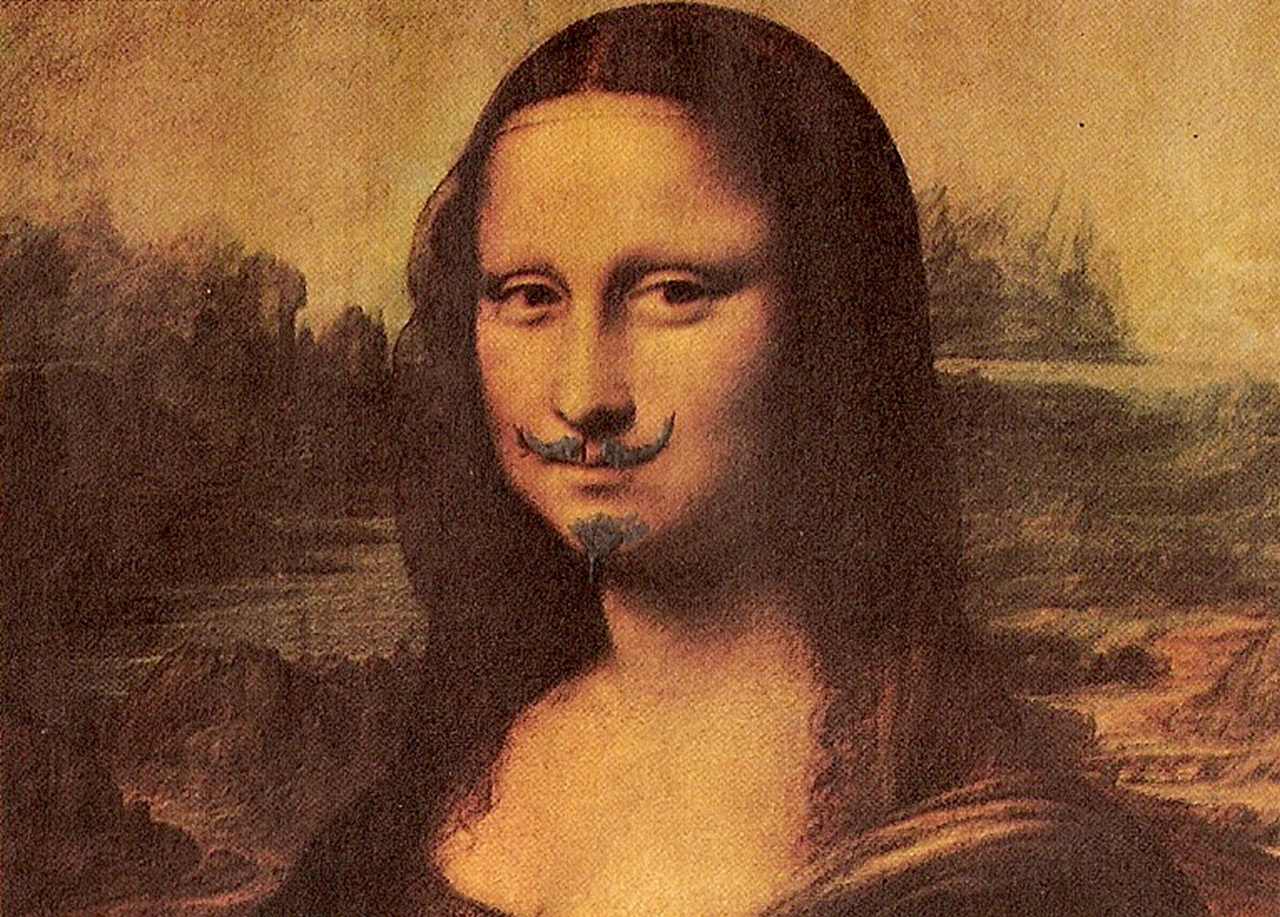Marcel Duchamp - LHOOQ media adbusters cultural free day jam new order people social corporate advertising billboard activism group