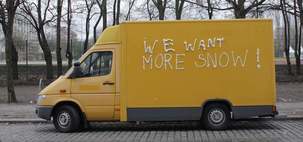 Aida Gomez - More Snow, courtesy of the artist and OPEN WALLS Gallery cultural hacking magazine free adbusters media new hacking day liberation