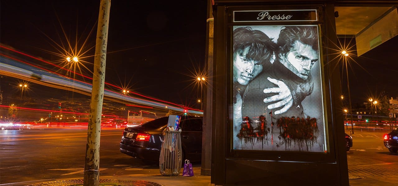 Vermibus - Unveiling Beauty, Paris, 2015 © Mark Rigney, Courtesy of the artist and OPEN WALLS Gallery