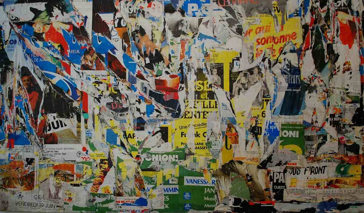 Jacques Villegle - Rennes-Montparnasse - Image via villegle.fr