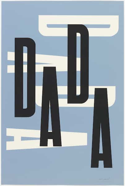 paul rand dada poster 1951