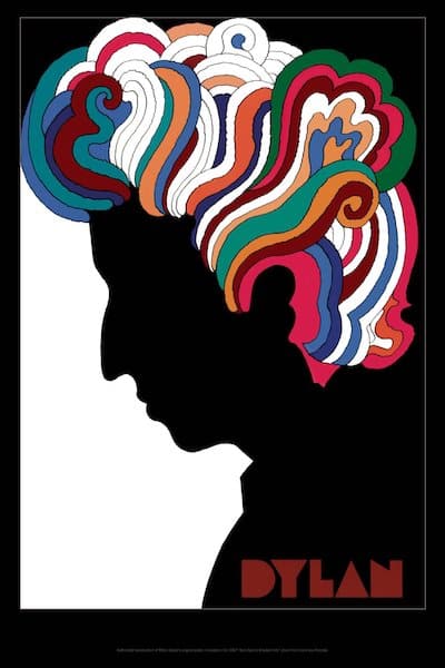 Milton Glaser Dylan poster